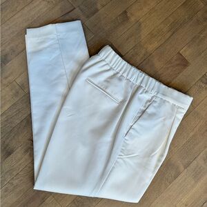 Ann Taylor - Women’s Pull-up Off White Dress Pants (medium)